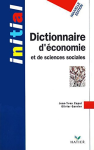 Dictionnaire d'&eacute;conomie et de sciences sociales